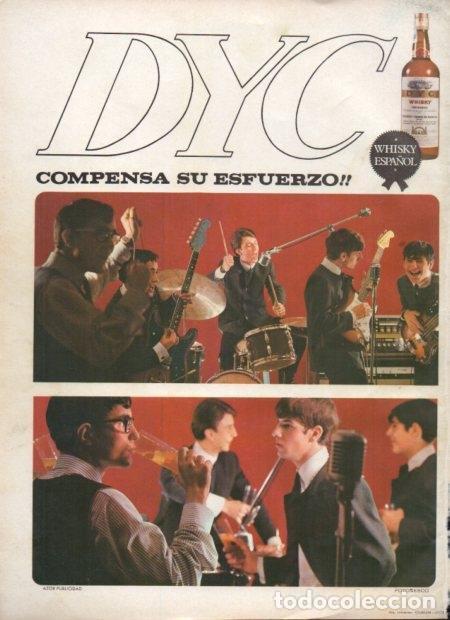 Otros art&iacute;culos de coleccionismo en papel: LAMINA V21782: Publicidad whisky Dyc - Varios