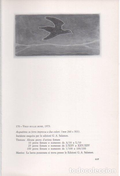 Otros art&iacute;culos de coleccionismo en papel: LAMINA V23405: Francesco Casorati. Volo sulle dune