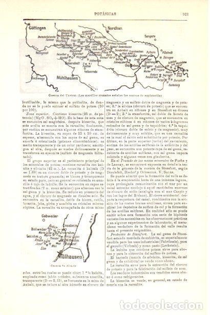 Outros artigos de papel: LAMINA V30249: Cuenca del Unstrut Alemania - Varios