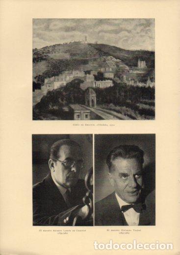 Sammelleidenschaft Andere Papierartikel: LAMINA V23020: Tibidabo por Dario de Regoyos - Varios