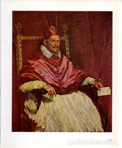 Otros art&iacute;culos de coleccionismo en papel: LAMINA V23226: Velazquez. Inocencio X - Varios