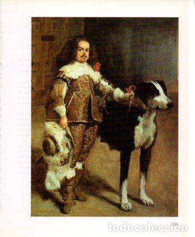 Otros art&iacute;culos de coleccionismo en papel: LAMINA V23219: Velazquez. Enano con perro - Varios