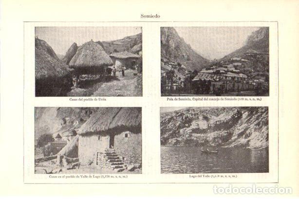 Sammelleidenschaft Andere Papierartikel: LAMINA V29956: Vistas de Somiedo - Varios