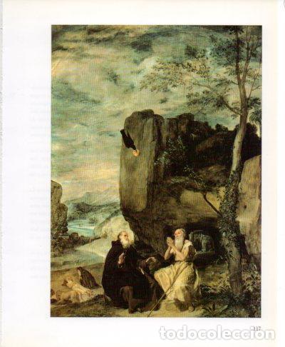 Otros art&iacute;culos de coleccionismo en papel: LAMINA V23211: Velazquez. San Antonio Abad y san Pablo Ermita&ntilde;o - Varios