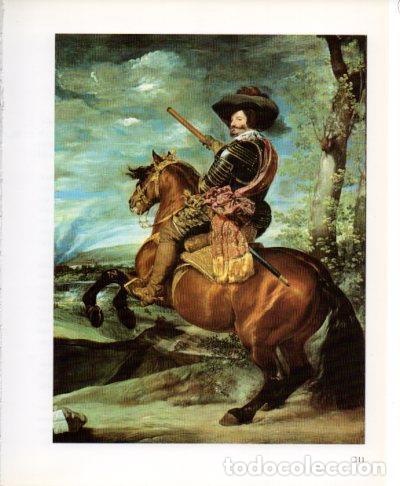 Otros art&iacute;culos de coleccionismo en papel: LAMINA V23208: Velazquez. Retrato ecuestre del conde-duque de Olivares - Varios