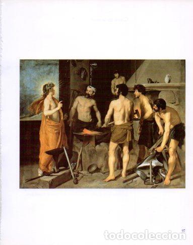 Otros art&iacute;culos de coleccionismo en papel: LAMINA V23201: Velazquez. La fragua de Vulcano - Varios