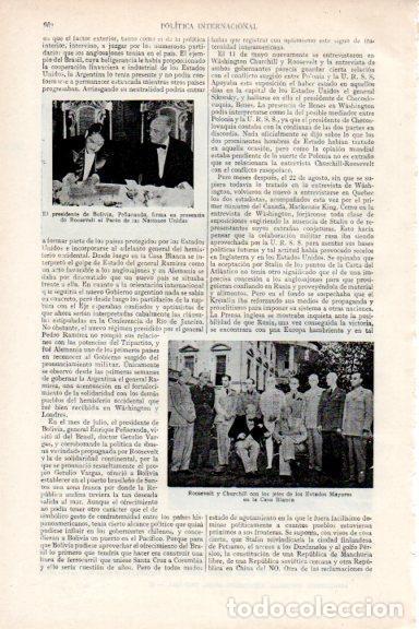 Otros art&iacute;culos de coleccionismo en papel: LAMINA V29665: Churchill y Roosevelt ante la Casa Blanca - Varios
