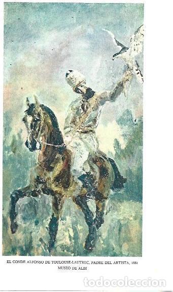 Otros art&iacute;culos de coleccionismo en papel: LAMINA 33180: El conde Alfonso de Toulouse-Lautrec, padre del artista - Jean Bouret