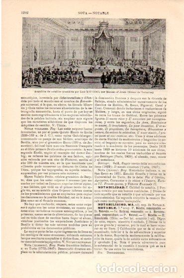 Otros art&iacute;culos de coleccionismo en papel: LAMINA V23891: Asamblea de notables presidida por Luis XVI - Varios