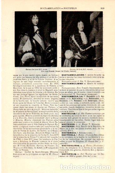 Otros art&iacute;culos de coleccionismo en papel: LAMINA V23832: Retratos de Luis XIV por Juan Nocret - Varios