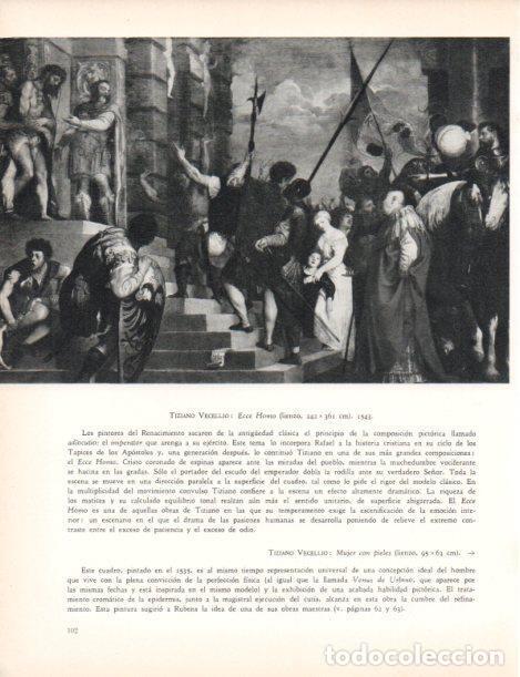 Paper Collecting Others: LAMINA V30454: Ecce Homo por Tiziano - Varios