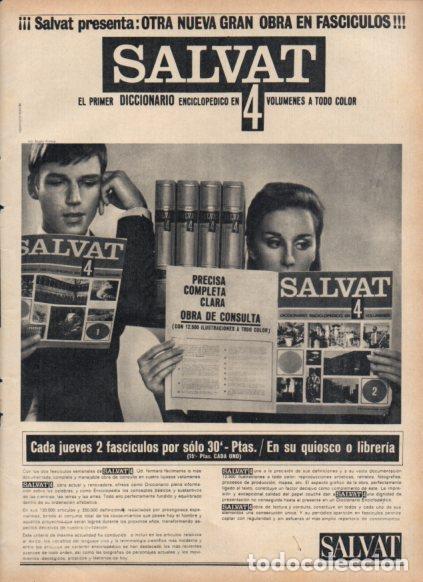 Otros art&iacute;culos de coleccionismo en papel: LAMINA V25197: Publicidad Salvat - Varios