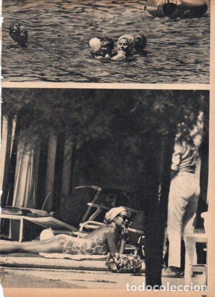 Otros art&iacute;culos de coleccionismo en papel: LAMINA V25041: Grace Kelly tomando el sol - Varios