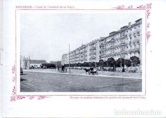 Otros art&iacute;culos de coleccionismo en papel: LAMINA V32146: Santander. Calle de Calderon de la Barca - Varios