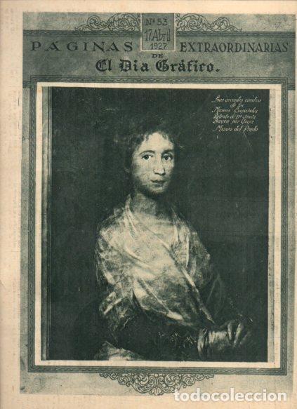 Paper Collecting Others: LAMINA V24600: Retrato de Josefa Bayen por Goya - Varios