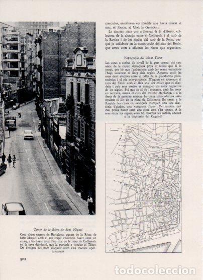 Collectionnisme Papier divers: LAMINA V26133: Carrer de la Riera de Sant Miquel, Barcelona - Varios