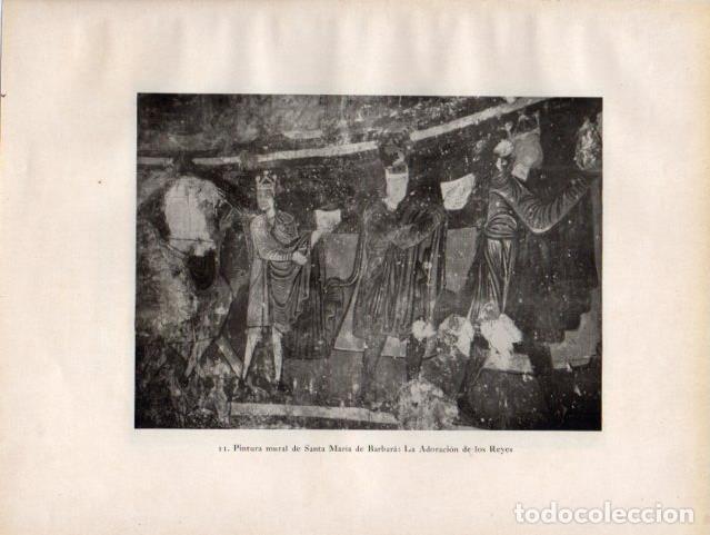Otros art&iacute;culos de coleccionismo en papel: LAMINA V33068: La Adoracion de los Reyes pintura de Santa Maria de Barbara - Gertrudis Richert