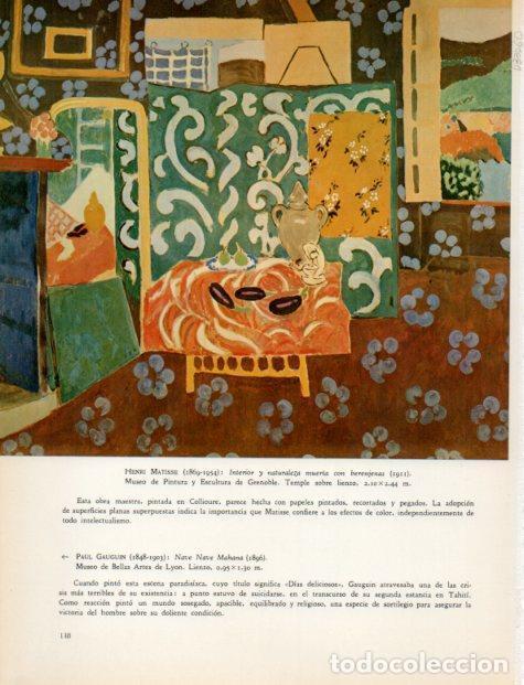 Otros art&iacute;culos de coleccionismo en papel: LAMINA V33060: Interior y naturaleza muerta con berenjenas por Matisse - Hermann Bauer