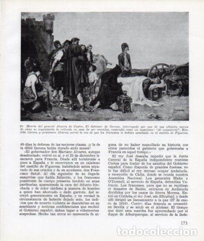 Sammelleidenschaft Andere Papierartikel: LAMINA V26306: Muerte del general Alvarez de Castro - Ramon Ballester Escalas