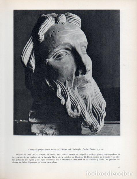 Altri oggetti di carta: LAMINA V32923: Cabeza de profeta en Museo del Hauergier - Jean Pierre Babelon