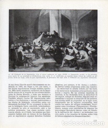Otros art&iacute;culos de coleccionismo en papel: LAMINA V26278: El Tribunal de la Inquisicion - Ramon Ballester Escalas