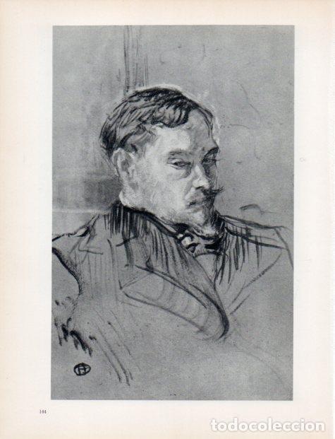 Otros art&iacute;culos de coleccionismo en papel: LAMINA V32971: Retrato de Roman Coolus por Toulouse Lautrec - Jean Pierre Babelon