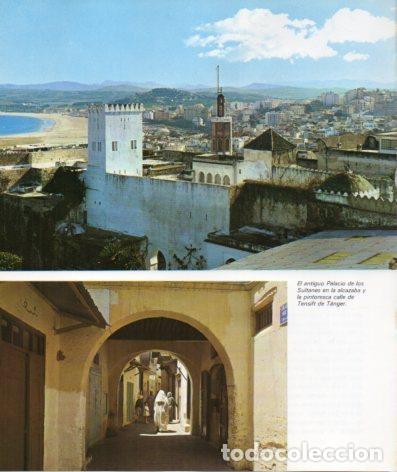 Outros artigos de papel: LAMINA V33278: Palacio de los Sultanes y calle de Tensift en Tanger - Varios