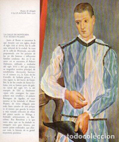 Otros art&iacute;culos de coleccionismo en papel: LAMINA V33173: El Arlequin por Picasso - Varios
