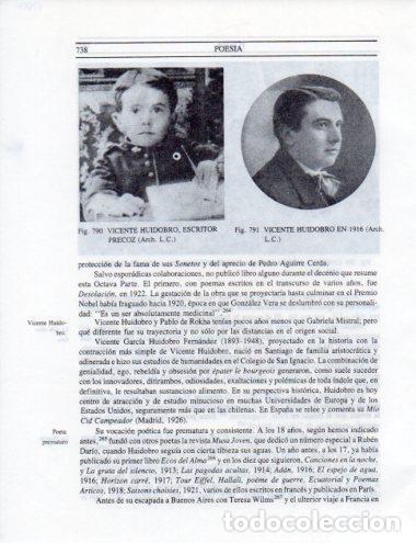 Otros art&iacute;culos de coleccionismo en papel: LAMINA V25579: Vicente Huidobro - Leopoldo Castedo