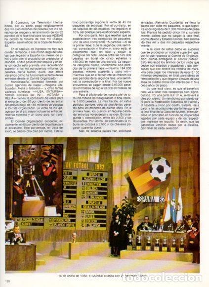 Otros art&iacute;culos de coleccionismo en papel: LAMINA V25858: Sorteo del Mundial 16 enero 1982 - Varios