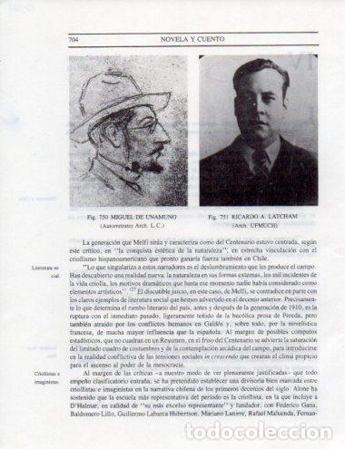 Otros art&iacute;culos de coleccionismo en papel: LAMINA V25562: Unamuno y Ricardo A. Latcham - Leopoldo Castedo