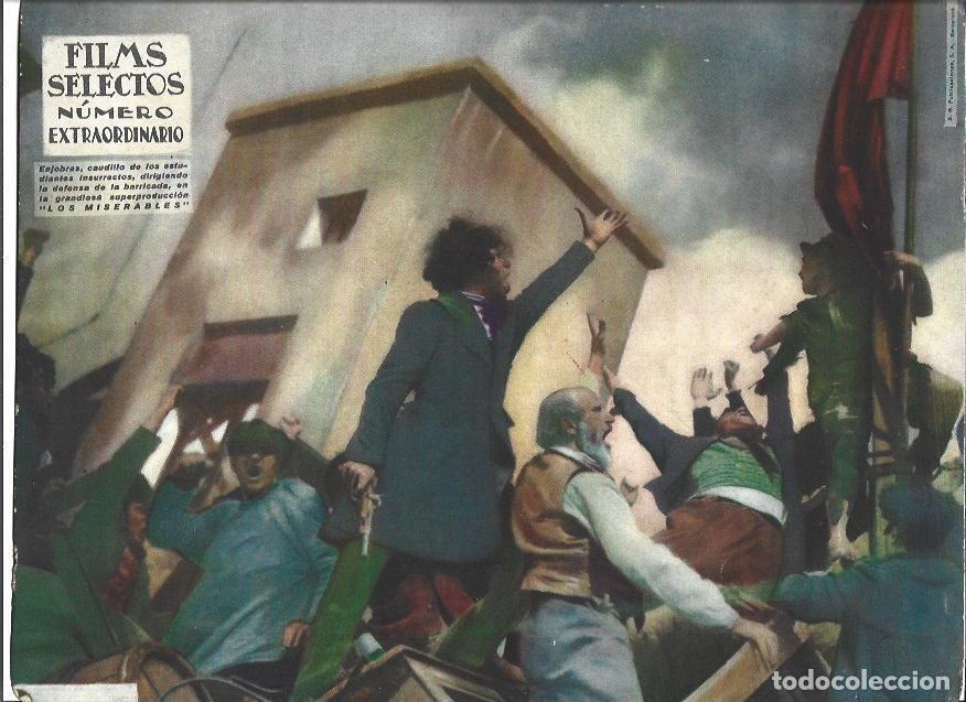 Otros art&iacute;culos de coleccionismo en papel: LAMINA 34137: Contraportada con Los Miserables - VVAA