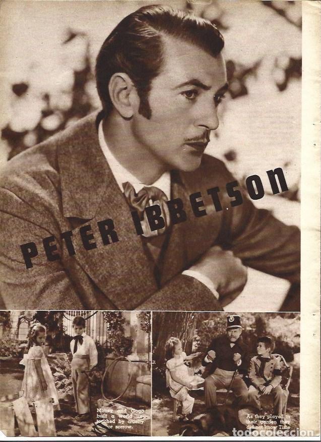 Otros art&iacute;culos de coleccionismo en papel: LAMINA 34203: Gary Cooper como Peter Ibbetson - VVAA