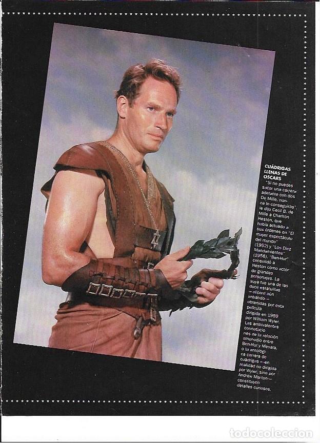 Otros art&iacute;culos de coleccionismo en papel: LAMINA 35282: Charlton Heston en Ben Hur - VVAA