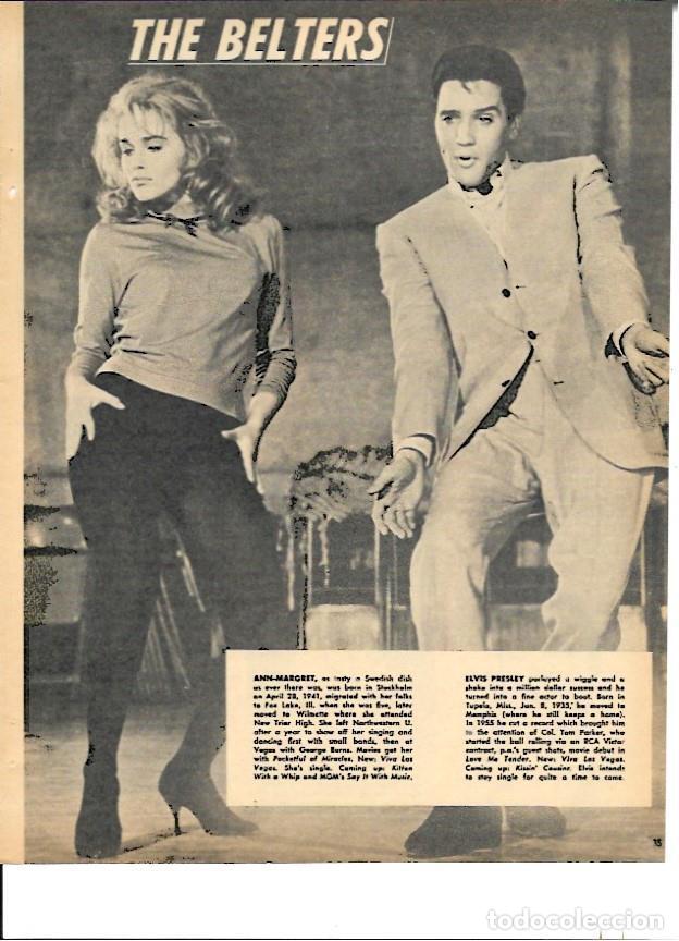 Otros art&iacute;culos de coleccionismo en papel: LAMINA 35343: Ann Margaret y Elvis Presley bailando - VVAA