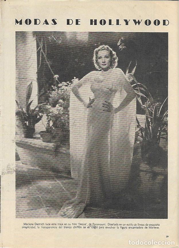 Otros art&iacute;culos de coleccionismo en papel: LAMINA 35041: Marlene Dietrich en Desire - VVAA