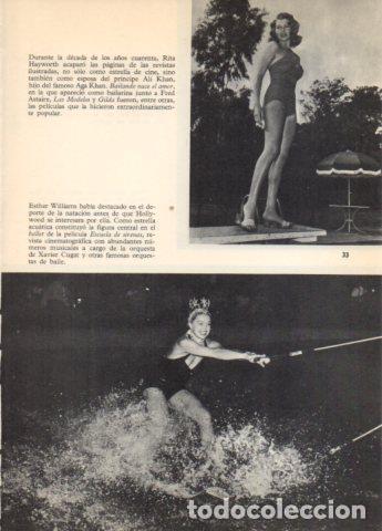 Otros art&iacute;culos de coleccionismo en papel: LAMINA V36628: Rita Hayworth y Esther Williams - Varios