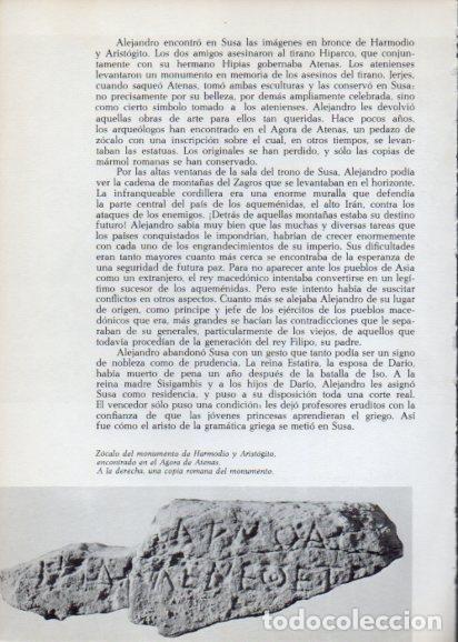 Sammelleidenschaft Andere Papierartikel: LAMINA V28267: Zocalo del monumento de Harmodio y Aristogito, Agora de Atenas - Peter Bamm