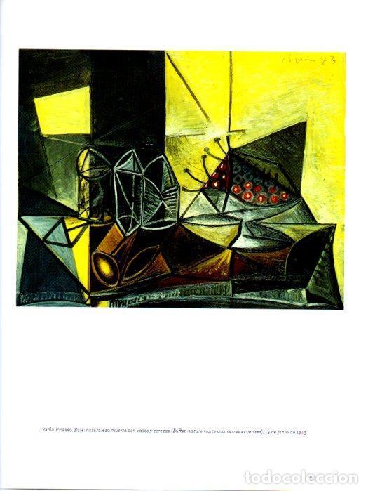Otros art&iacute;culos de coleccionismo en papel: LAMINA V27970: Bufe naturaleza muerta con vasos y cerezas por Picasso - Varios