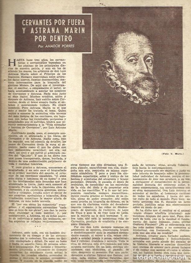 Otros art&iacute;culos de coleccionismo en papel: LAMINA 35811: Miguel de Cervantes - VVAA