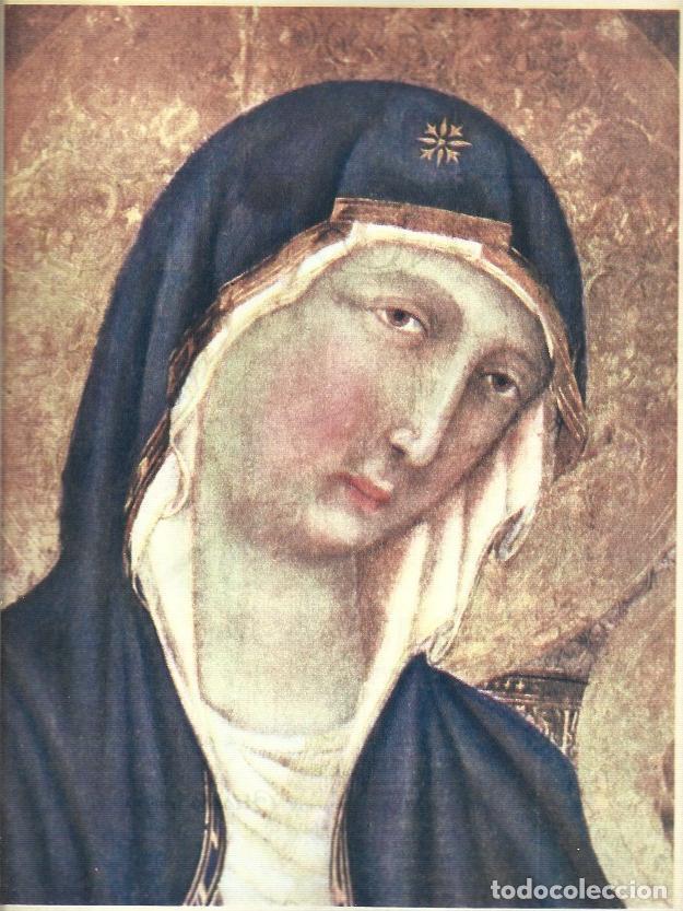 Otros art&iacute;culos de coleccionismo en papel: LAMINA 35759: Cara de Madonna de Duccio Buoninsegna - VVAA