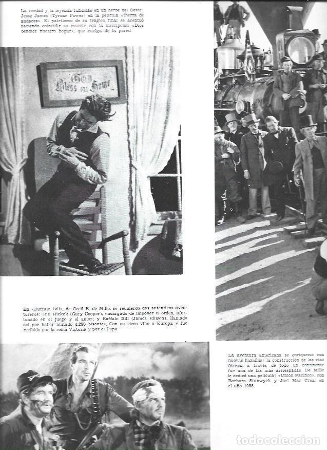 Altri oggetti di carta: LAMINA 33925: Tyrone Power como Jesse James y Gary Cooper en Buffalo Bill - VVAA