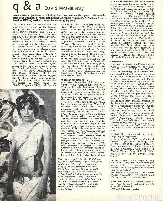 Otros art&iacute;culos de coleccionismo en papel: LAMINA 34639: Escena de Satyricon de Fellini - VVAA