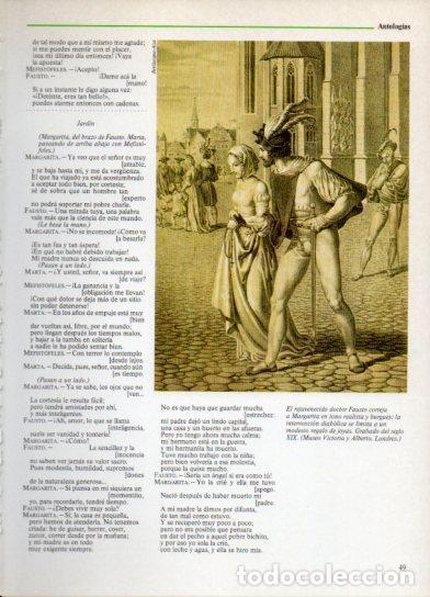 Altri oggetti di carta: LAMINA V38263: El doctor Fausto grabado del siglo XIX - Martin de Riquer