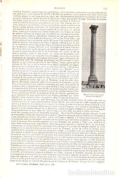 Otros art&iacute;culos de coleccionismo en papel: LAMINA V30128: Columna de Pompeyo en Alejandria - Varios
