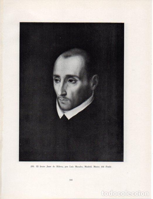 Otros art&iacute;culos de coleccionismo en papel: LAMINA V41104: El beato Juan de Ribera por Luis Morales - Antonio Igual Ubeda