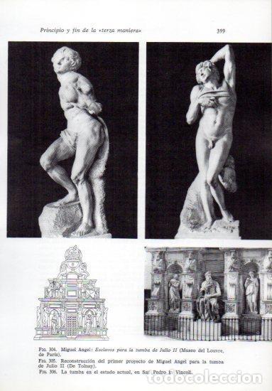 Paper Collecting Others: LAMINA V41297: Esclavos para la tumba de Julio II por Miguel Angel - Leonardo Benevolo
