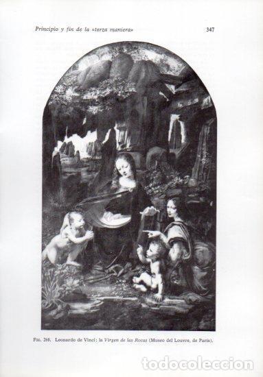 Otros art&iacute;culos de coleccionismo en papel: LAMINA V41279: La Virgen de las Rocas por da Vinci - Leonardo Benevolo