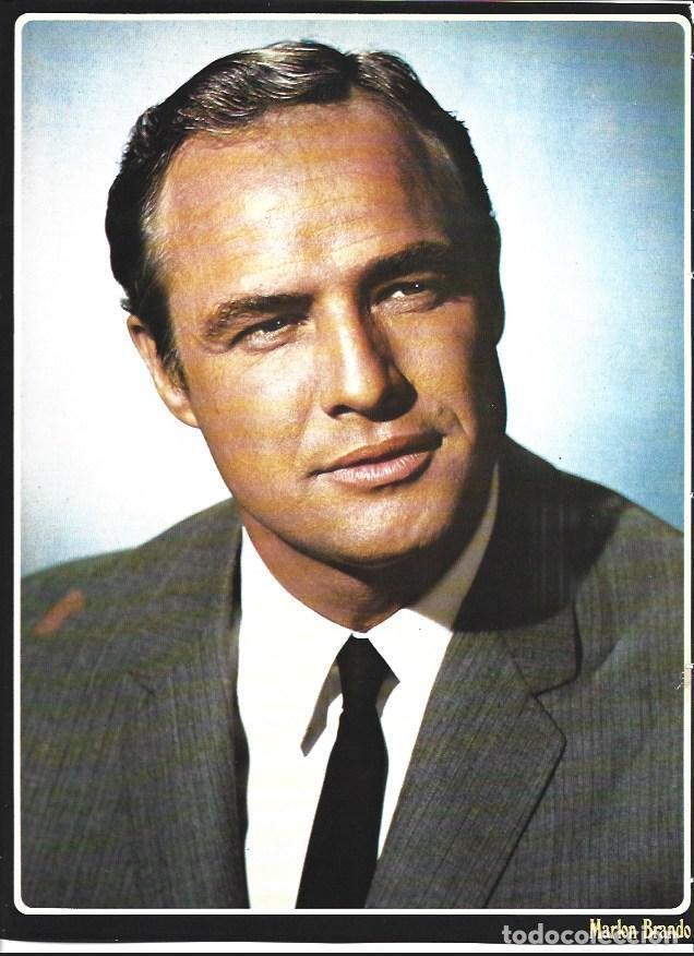 Otros art&iacute;culos de coleccionismo en papel: LAMINA 36749: Marlon Brando - VVAA