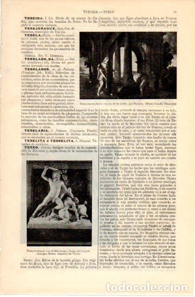 Otros art&iacute;culos de coleccionismo en papel: LAMINA V42520: Teseo luchando con el Minotauro, grupo de Canova - Varios